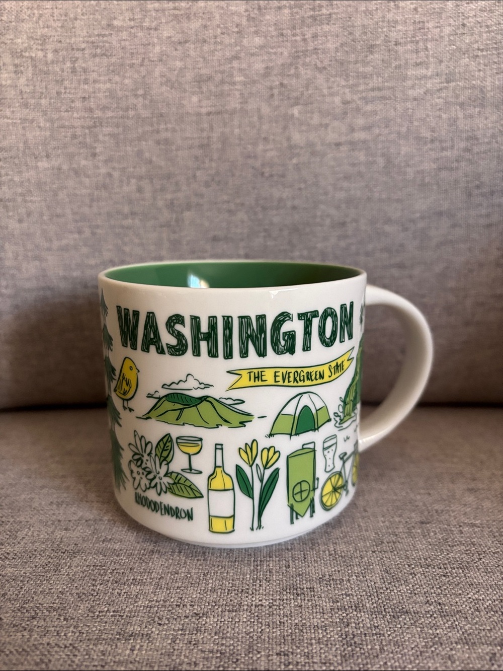 Starbucks Been There Series Across the Globe Washington Ceramic Mug